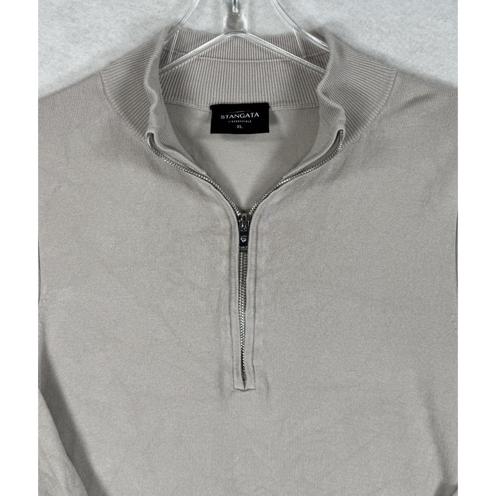 Men's Cardigan Long Sleeve 1/4 Zip XL‎ Stangata